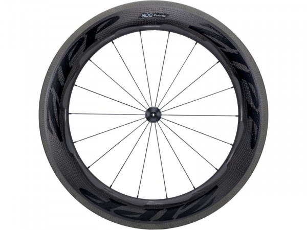 Zipp Laufrad 808 Firecrest Carbon Clincher Zipp 177, V3 / 24 / hinten / SRAM/Shimano / schwarz