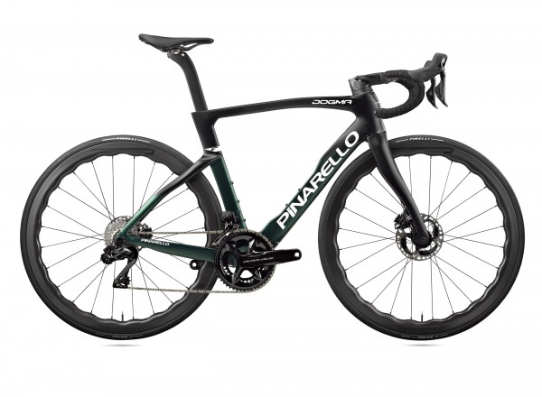 Pinarello DOGMA F disc (2023/2024) DuraAce Di2 2x12 Princeton Grit 4540 racing-green (CD015)