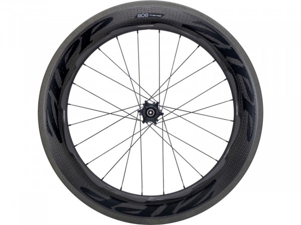 Zipp Laufrad 808 Firecrest Carbon Clincher Zipp 77, V3 / 18 / vorne / schwarz