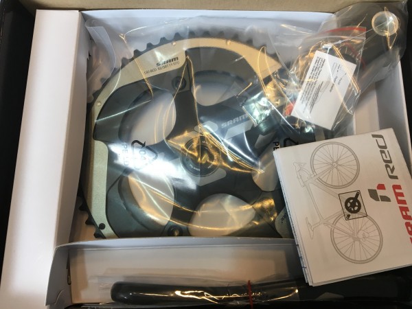 SRAM Red 22 11-fach BB30 39/53 Carbon Kurbelgarnitur