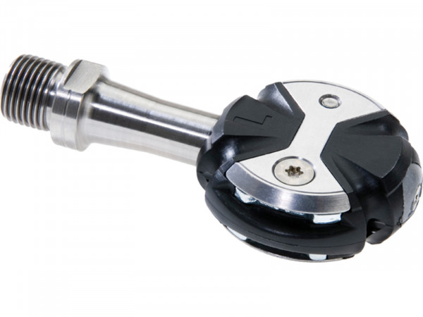 Speedplay Zero Pedalsystem inkl. Walkable Cleats Titanium / schwarz / Road, Triathlon, Training