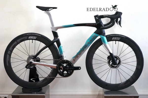 Pinarello DOGMA F (2024) DuraAce Di2 2x12 ZIPP 404 Firecrest (E124 - Nebula/Green/Silver)