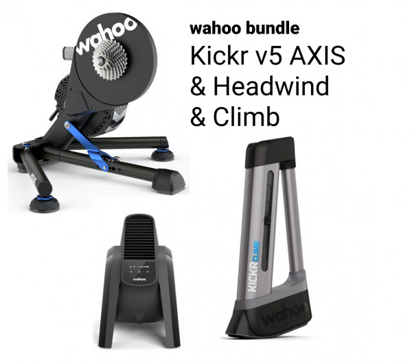 Wahoo KICKR v5 Bundle + HEADWIND + CLIMB (2020/2021)