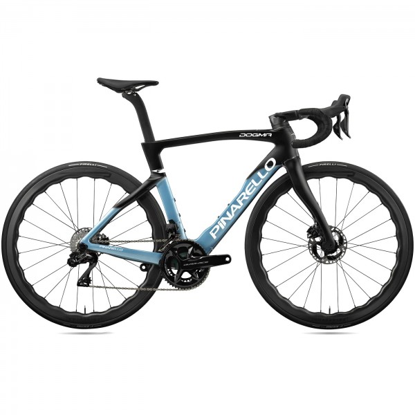 Pinarello DOGMA F disc (2023) DuraAce Di2 2x12 Princeton Grit 4540 midnight-venice (CD013)