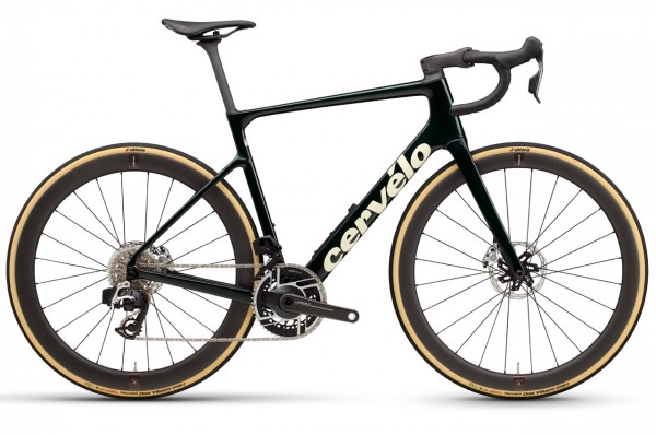 Cervelo Caledonia-5 Sram RED AXS 2x12 | DT180 (2026) Emerald/Cream