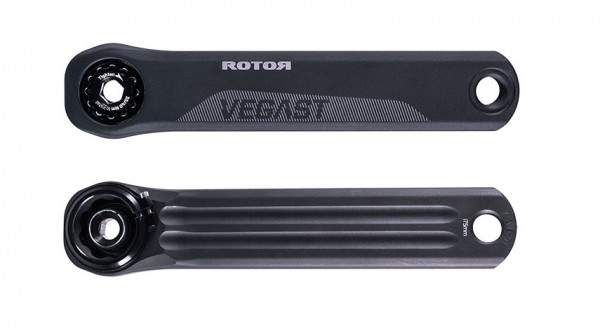 ROTOR VEGAST Kurbelarm 175mm - schwarz
