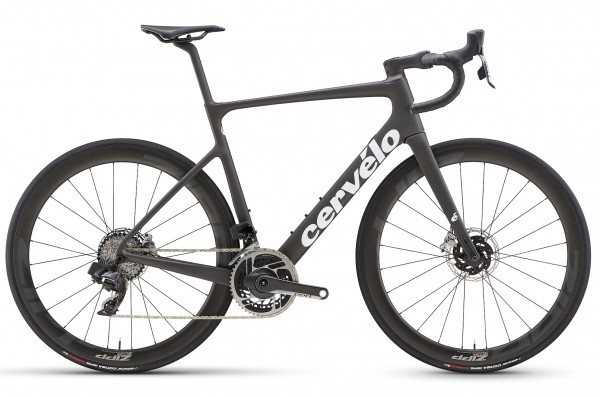 Cervelo Caledonia-5 Sram Red AXS 2x12 Quarq Powermeter (2023) five-black