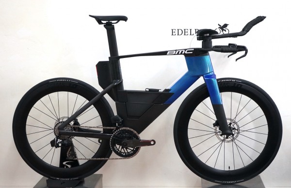 BMC Speedmachine 01 TWO (2026) Sram Force E1 AXS 2x12 Carbon / Caribic Blue