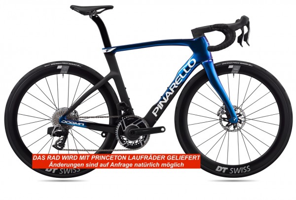 Pinarello Dogma F Sram Red E1 AXS | Princeton PEAK 4550 (2026) blue-shiny