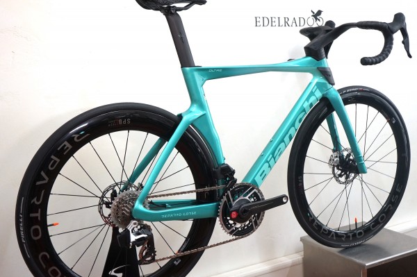 Bianchi OLTRE RC Sram Red AXS 2x12 (2025) YUB20 ZE metallic