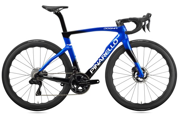 Pinarello DOGMA F (2024) DuraAce Di2 2x12 Powermeter Princeton 4550 (E130 - Sonic Blue)