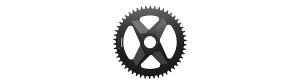ROTOR Rundes 1x DM Direct Mount Kettenblatt 48Z für 2INpower DM/ INpower DM/ ALDHU/ VEGAST schwarz