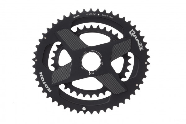 ROTOR Directmount Doppel-Kettenblatt 53/39 oval, für 2INPOWER DM/ INPOWER DM/ ALDHU/ALDHU24/VEGAST s