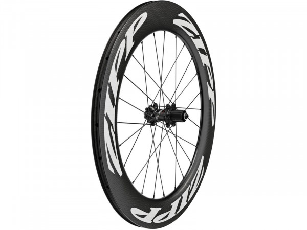 Zipp Laufrad 808 Firecrest Tubeless Disc Zipp 177D (6-Loch) / hinten / SRAM/Shimano / weiß