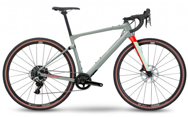 BMC URS one (2023) Sram Rival 1x11 speckle grey / neon red