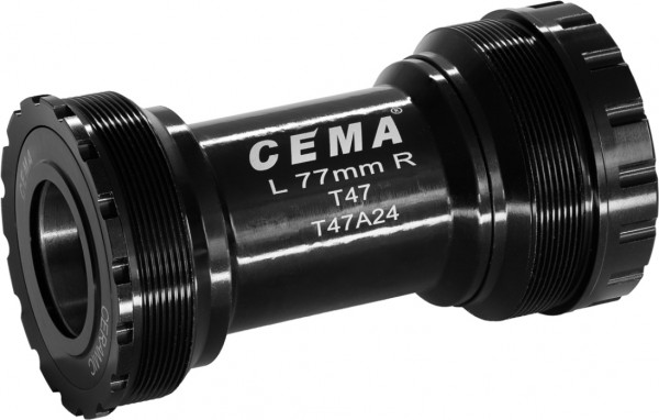 CEMA Innenlager T47A Stahl | BBRIGHT | für SHIMANO 24mm Achsen