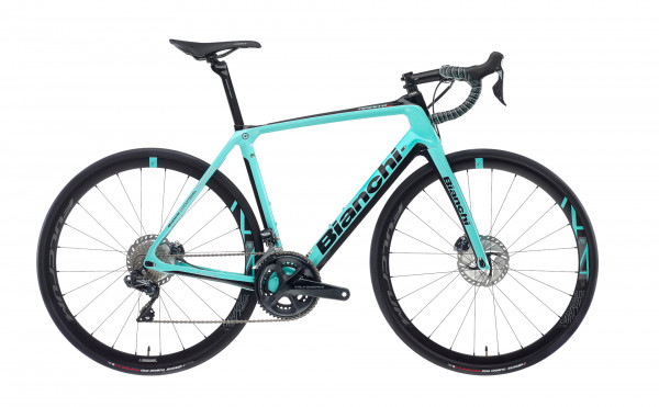 Bianchi INFINITO CV Ultegra Di2 (2020) Color: 2A - CK16/BLACK GLOSSY