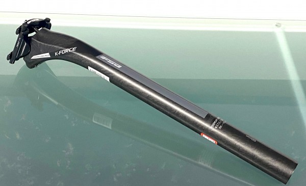 FSA K-Force Light SB25 Sattelstütze (ø27,2 mm | 350mm | schwarz / grau)