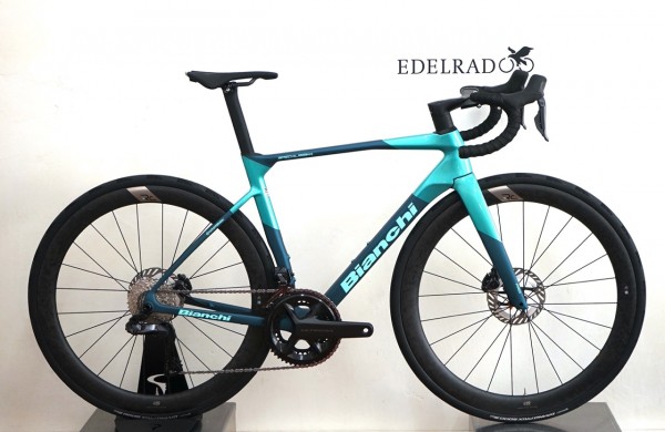 Bianchi Specialissima PRO Ultegra Di2 12sp - 4iiii (2027) YWB4S petrol/celeste (JB)