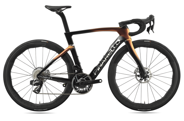 Pinarello Dogma F Sram Red E1 AXS | Princeton PEAK 4550 (2026) luxter red gold