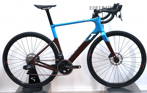 3T Exploro RACE Sram Force AXS 2x12 (2023) - RACE MAX blue/brown