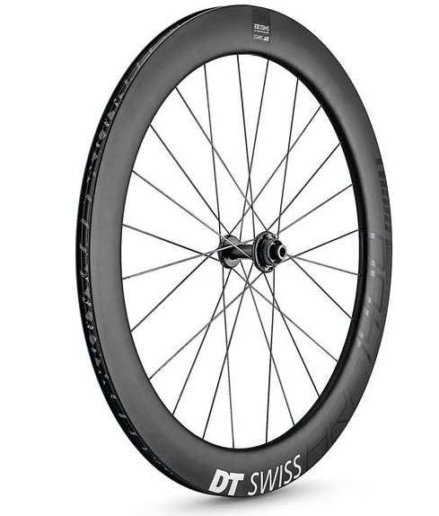 DT Swiss Laufrad ARC 1400 DICUT Disc 62mm - VR Clincher, für Scheibenbremse, 12/100mm TA
