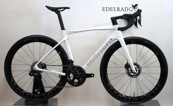 Bianchi SPECIALISSIMA RC DuraAce Di2 2x12 Powermeter moon-landing-white