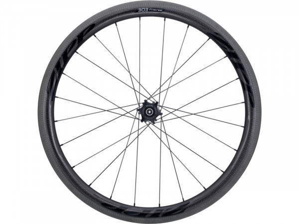 Zipp Laufrad 303 Firecrest Carbon Clincher Zipp 177, V3 / 24 / hinten / SRAM/Shimano / schwarz
