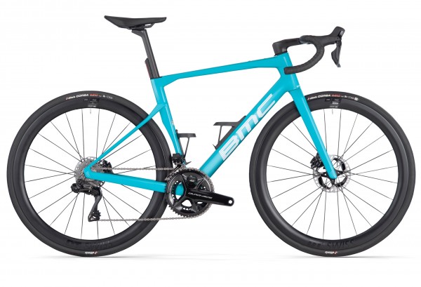 BMC Roadmachine 01 TWO (2024) DuraAce Di2 2x12 TURQUOISE / WHITE