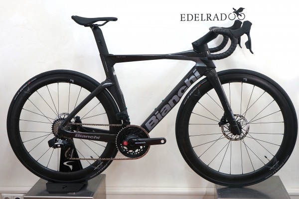 Bianchi OLTRE PRO Sram Force AXS 2x12 (2025) YUB27 ZH Carbon UD/Pearlized Iridescent - full glossy