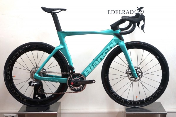 Bianchi OLTRE RC Sram Red AXS 2x12 (2025) YUB20 ZE metallic-celeste / CK16
