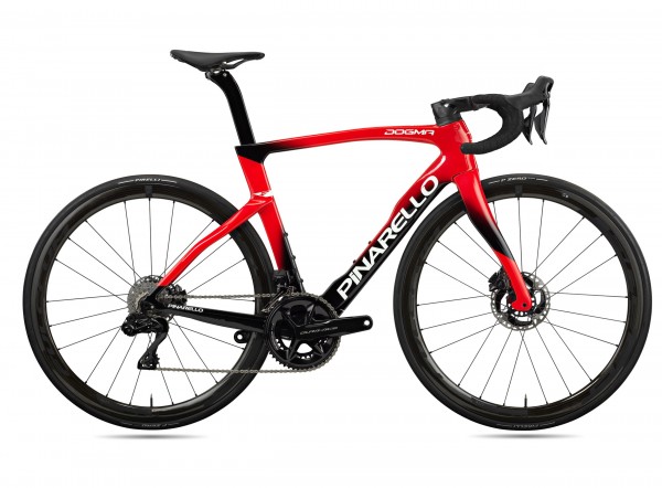 Pinarello DOGMA F (2024) DuraAce Di2 2x12 FULCRUM 25mm (E126 - sonic-red)