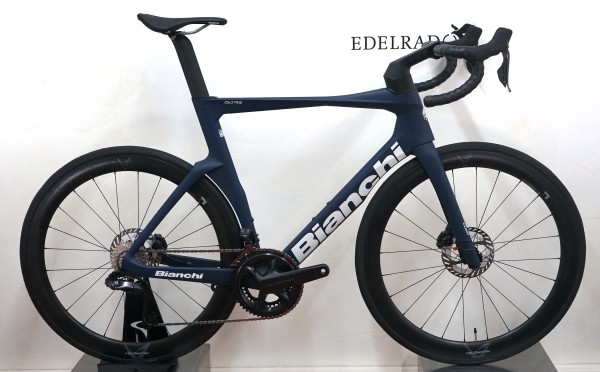 Bianchi OLTRE Comp Ultegra Di2 2x12 (2025) - Blue-Grey//Off White YTB24 ZP