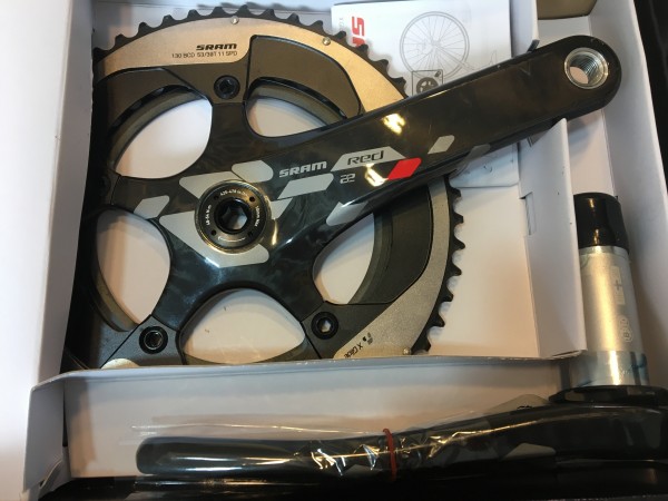 SRAM Red 22 11-fach BB30 39/53 Carbon Kurbelgarnitur