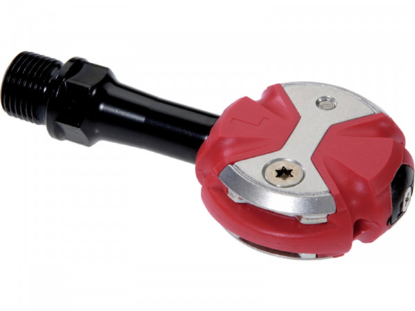 Speedplay Zero Pedalsystem inkl. Walkable Cleats CrMo / rot / Road, Triathlon, Training