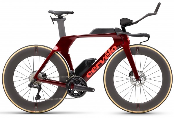 Cervelo P5 Disc Ultegra Di2 (2026) red-hot |powermeter | Reserve 77/88