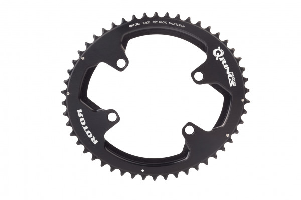 ROTOR Kettenblatt 53 oval BCD110x4-außen, ALDHU und alle Shimano, schwarz