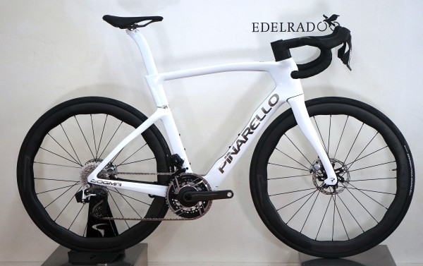 Pinarello Dogma F Sram Red E1 AXS | Princeton PEAK 4550 (2025) crystal white