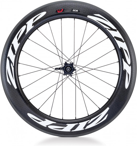 Zipp Laufrad 808 Firecrest, HR, V3 Carbon Clincher, weiße Aufkleber SHIMANO SRAM