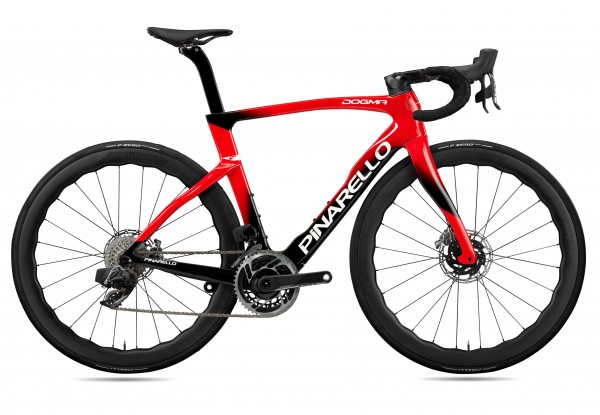 Pinarello DOGMA F disc (2024) Sram Red eTap AXS 2x12 Princeton 4550 (CE126) sonic-red